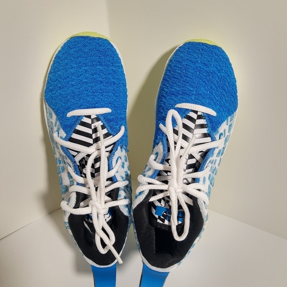 NIKE LEBRON XVII BQ5595-434 KIDS SHOES BLUE - Picture 6 of 9